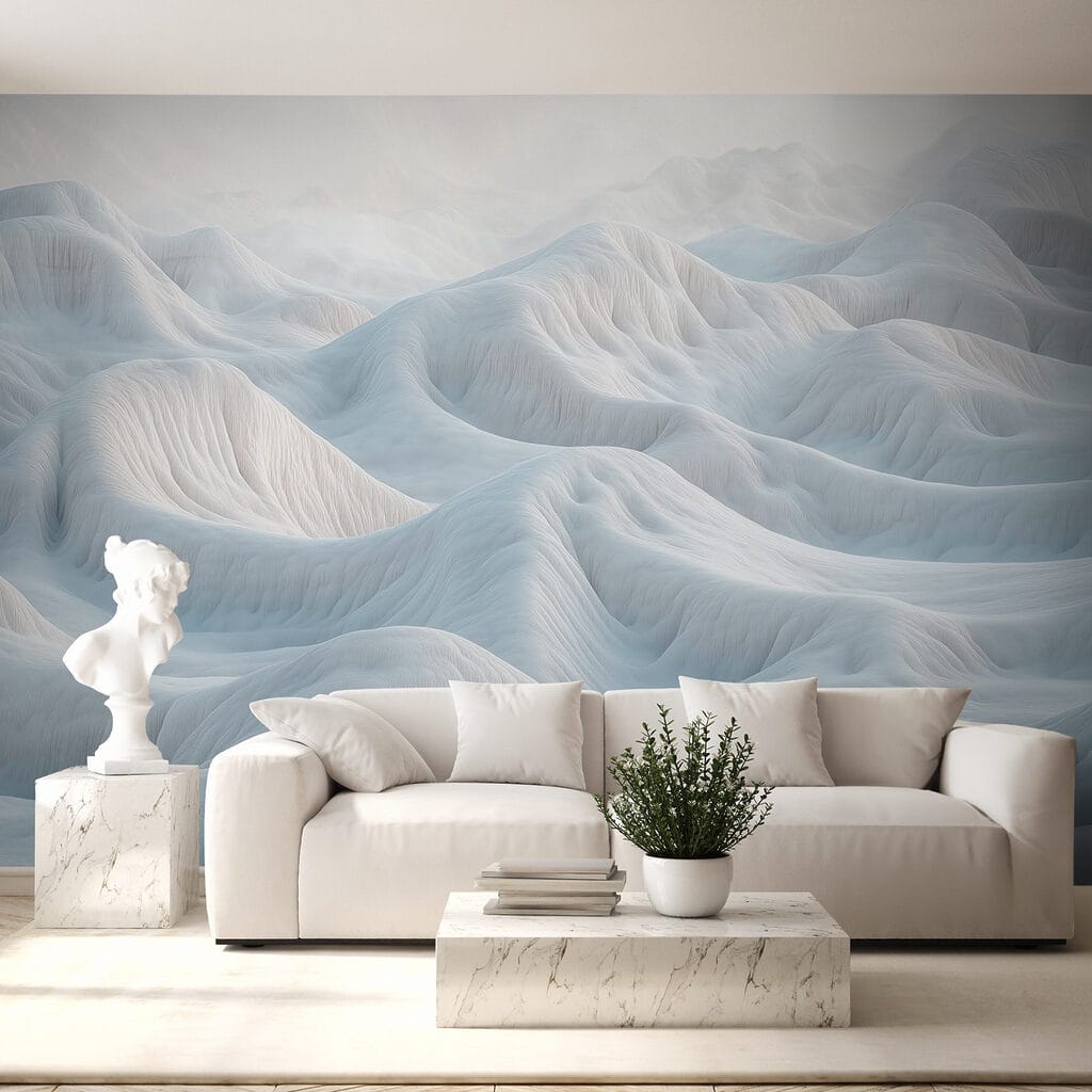 Snow covered mountains Snow covered mountains