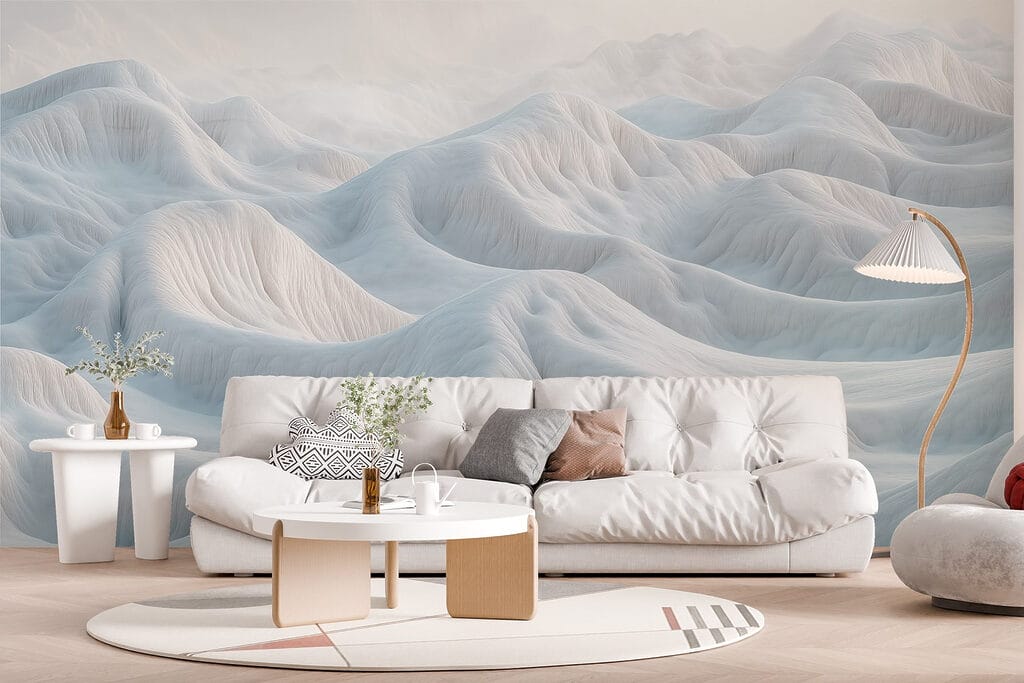 Snow covered mountains Snow covered mountains