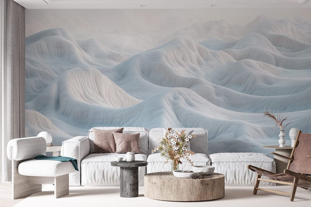 Snow covered mountains Snow covered mountains