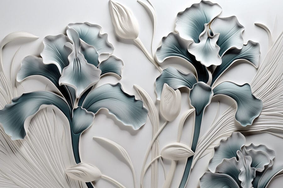 A beleza da natureza numa textura elegante.