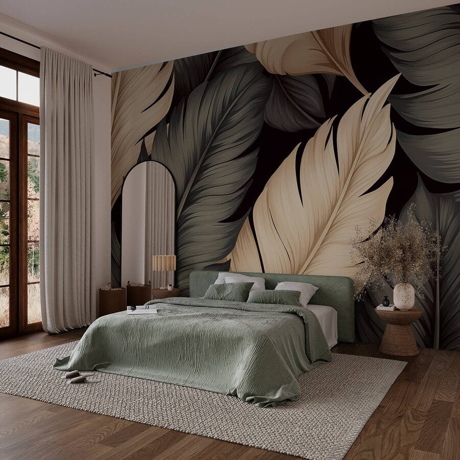 A elegância da natureza em tons de terra.