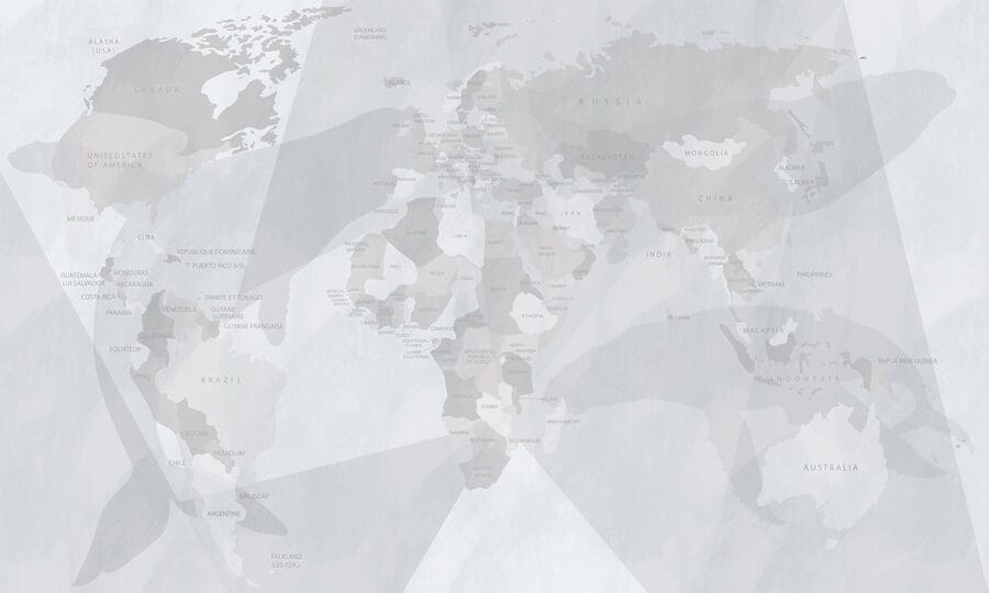 Papel de parede Mapa do mundo - Image 4