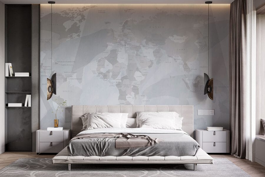 Papel de parede Mapa do mundo