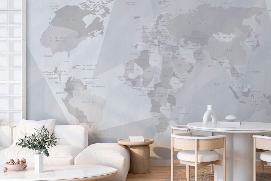 Papel de parede Mapa do mundo - Image 2