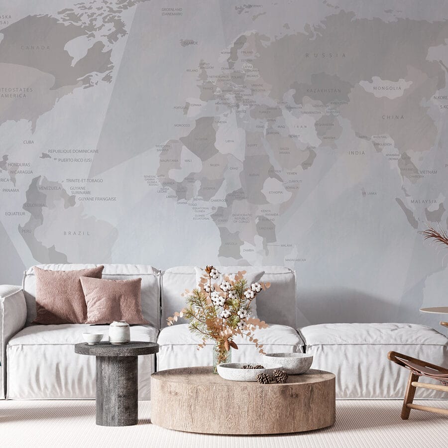 Papel de parede Mapa do mundo - Image 3