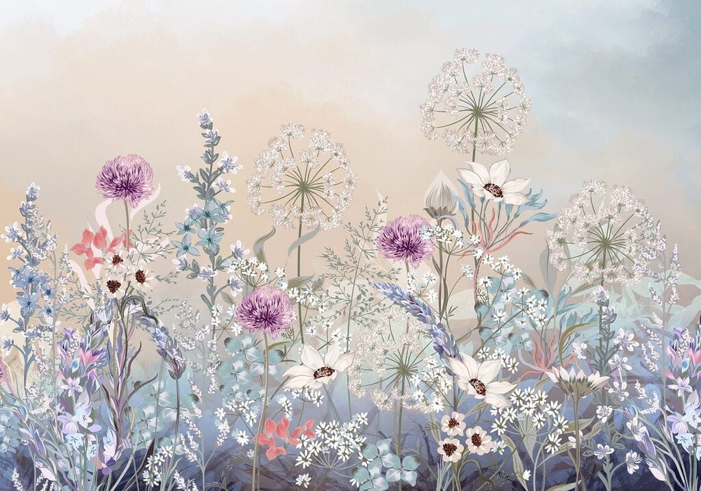 Pintura de flores e plantas Pintura de flores e plantas