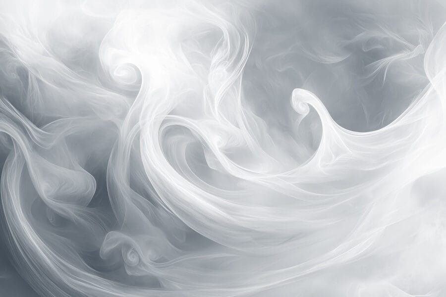 Fumo branco no céu