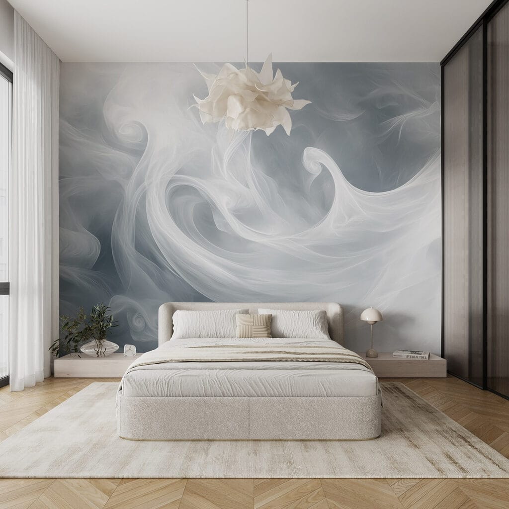 White smoke in the sky White smoke in the sky