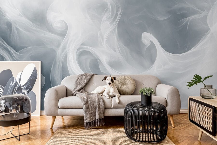 Fumo branco no céu