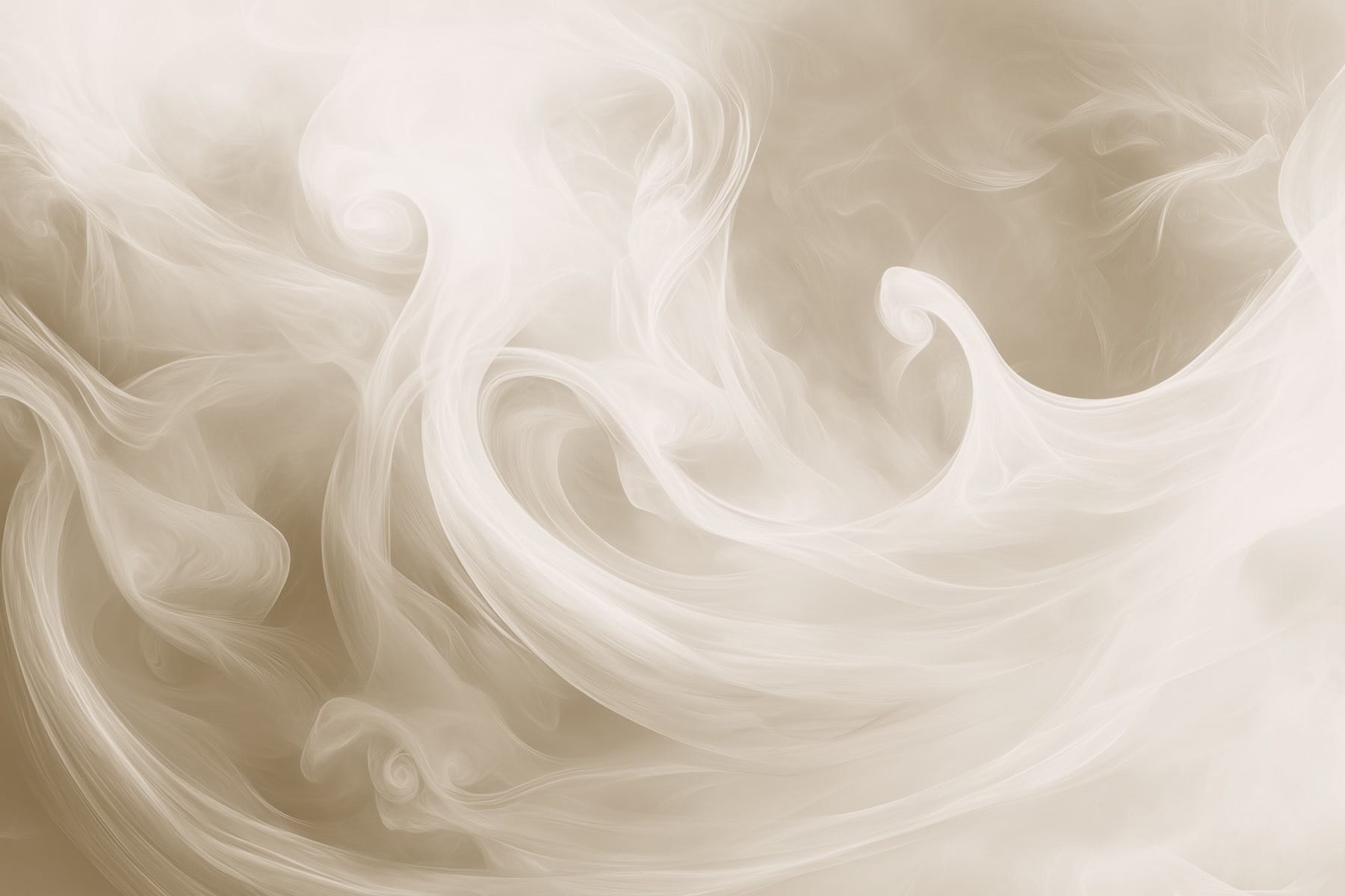 White smoke in a light brown background White smoke in a light brown background