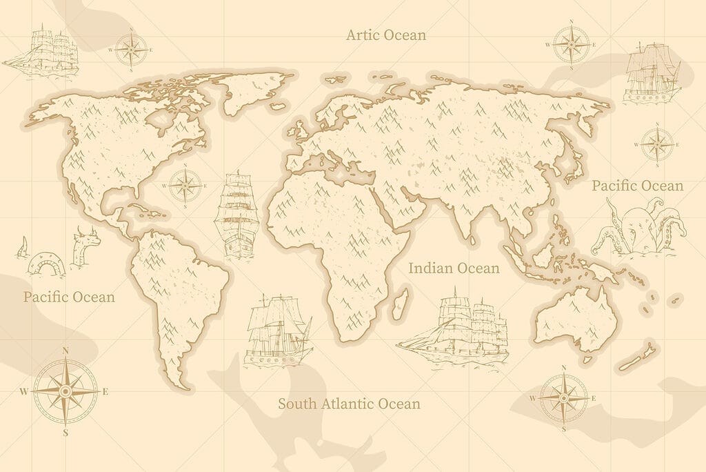 Mapa do mundo Mapa do mundo