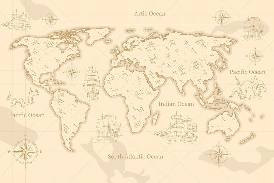 Mapa do mundo