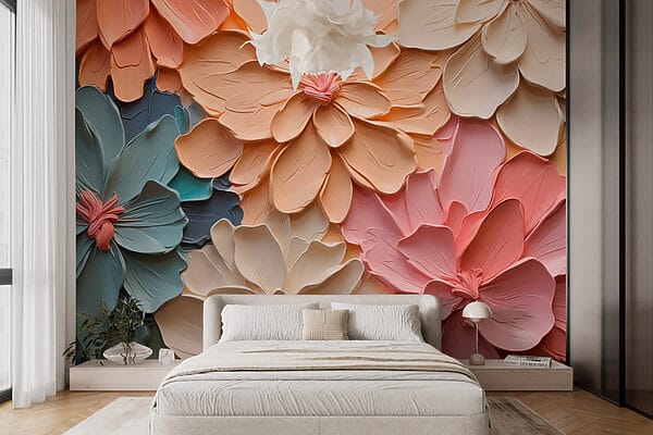 Grupo de flores de papel Grupo de flores de papel