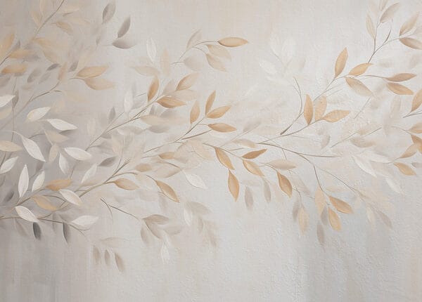 Folhas delicadas em tons suaves. Folhas delicadas em tons suaves.