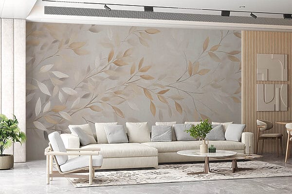 Folhas delicadas em tons suaves. Folhas delicadas em tons suaves.