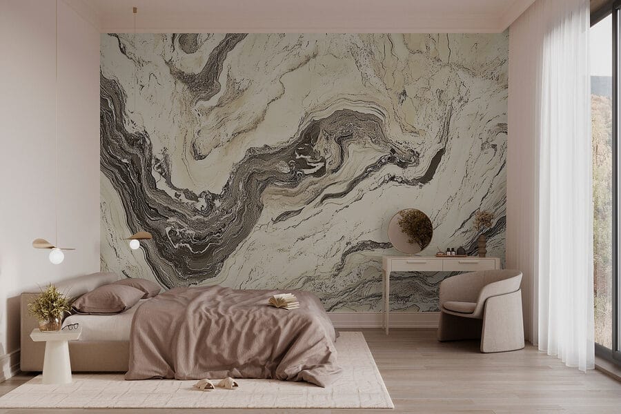 Textura abstrata em tons neutros
