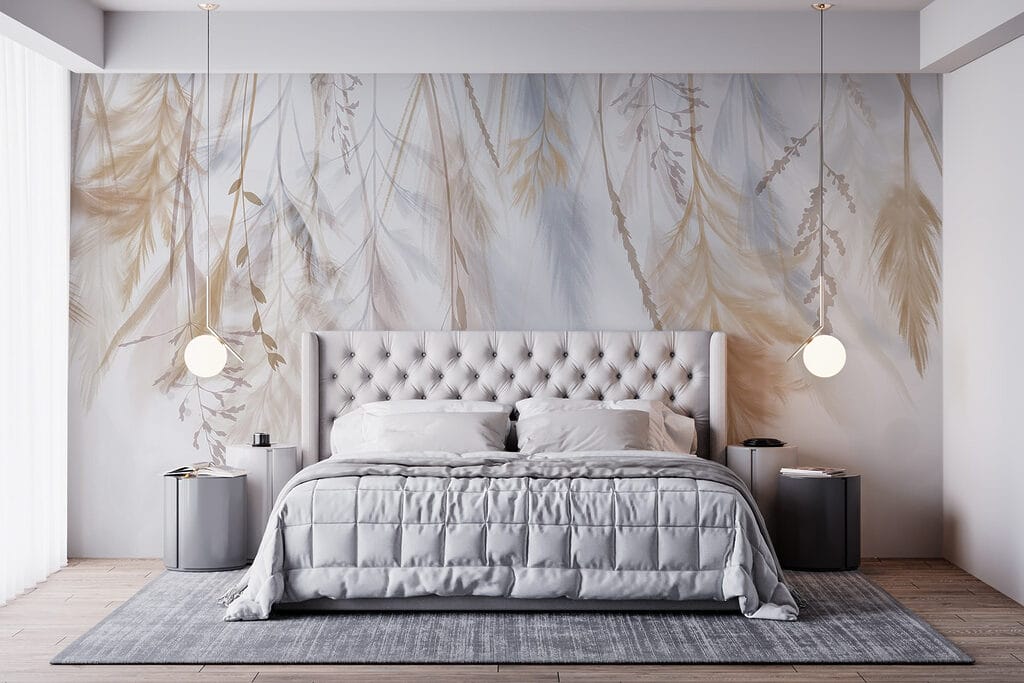 Delicate nature's soft embrace