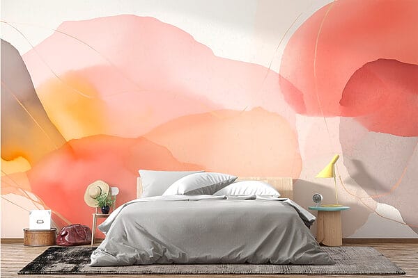 Tons suaves misturam-se num design fluido Tons suaves misturam-se num design fluido