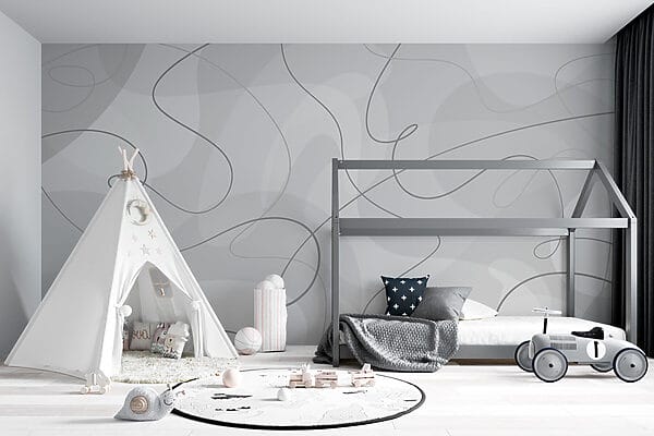 Fundo cinzento e branco com linhas Fundo cinzento e branco com linhas