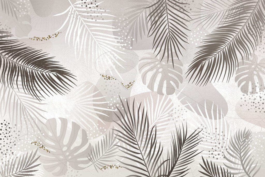 Folhagem elegante em tons suaves. Folhagem elegante em tons suaves.