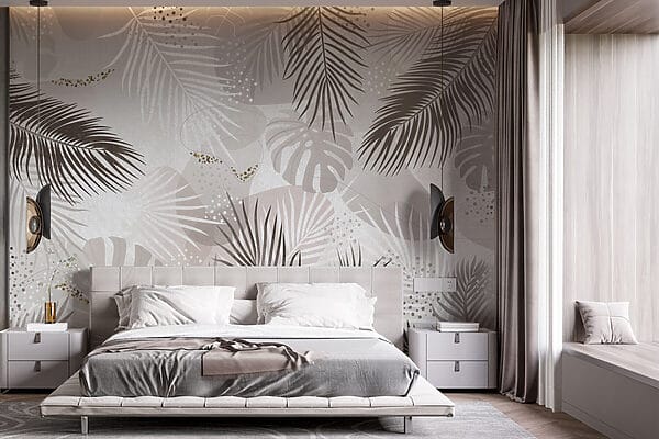 Folhagem elegante em tons suaves. Folhagem elegante em tons suaves.