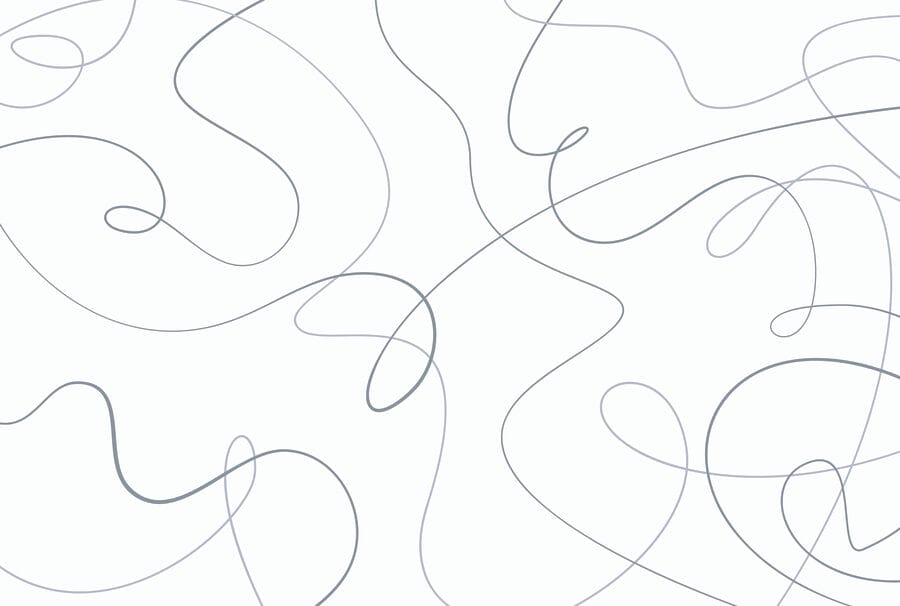 Fundo branco com linhas azuis