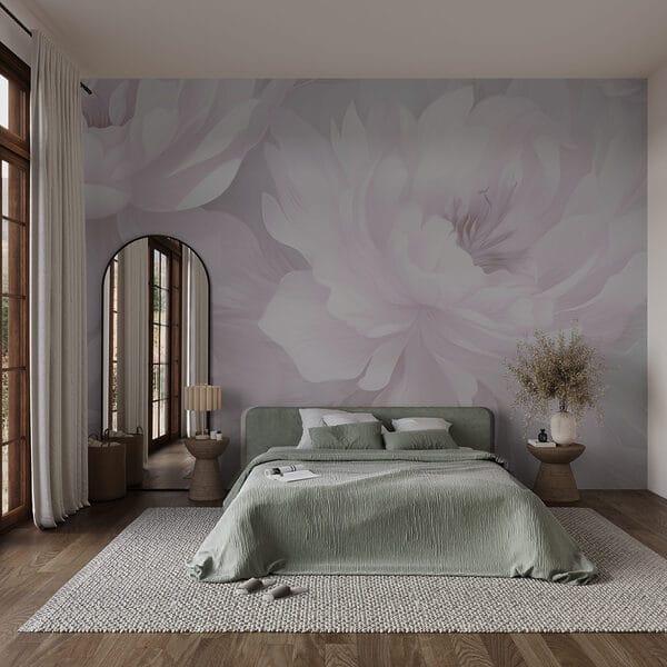 Flores delicadas em cores suaves Flores delicadas em cores suaves