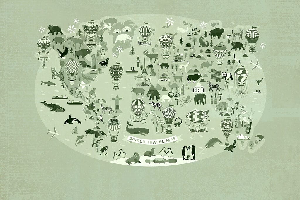 Mapa do mundo Mapa do mundo