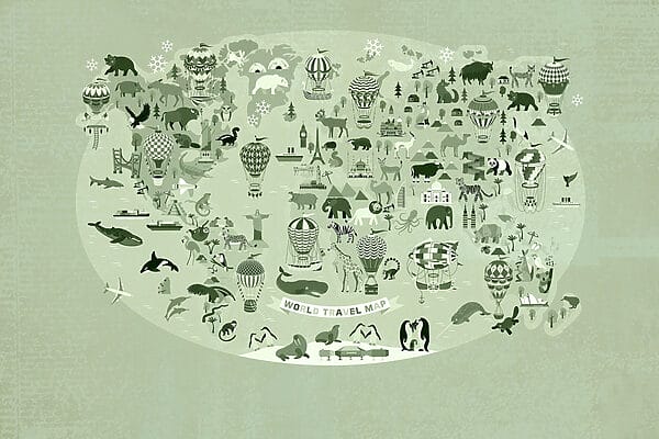 Mapa do mundo Mapa do mundo