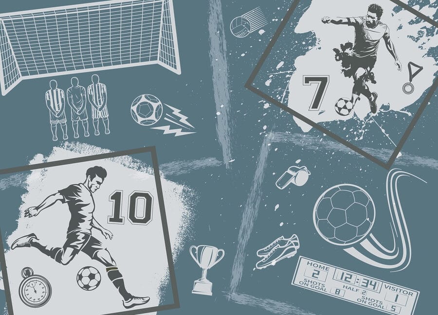 Colagem de várias imagens de desporto Colagem de várias imagens de desporto