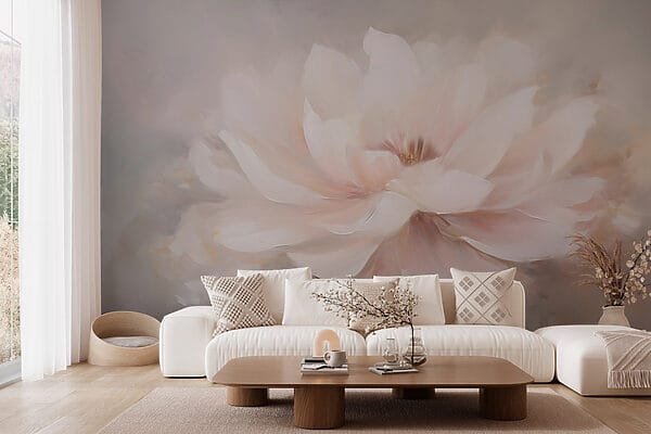 Pintura de uma flor Pintura de uma flor