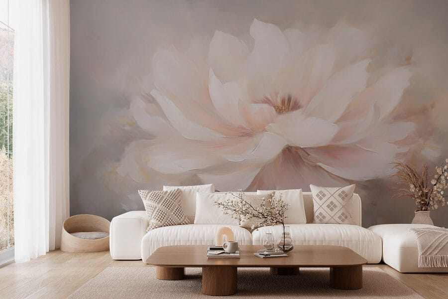 Pintura de uma flor