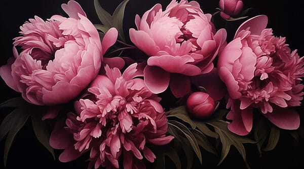 Elegantes pétalas cor-de-rosa em harmonia. Elegantes pétalas cor-de-rosa em harmonia.