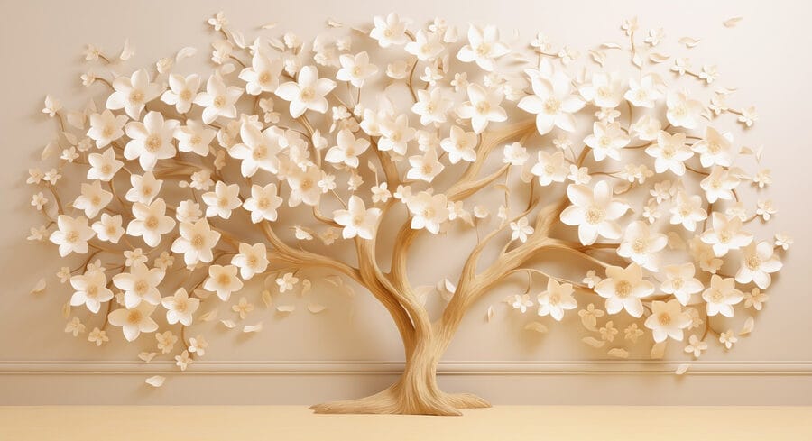 Árvore com flores
