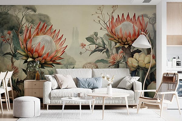 Pintura de flores e plantas Pintura de flores e plantas