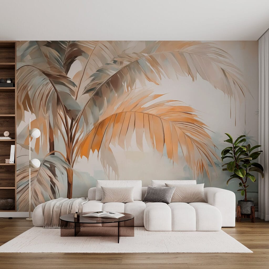 Palm trees in the fog Palm trees in the fog