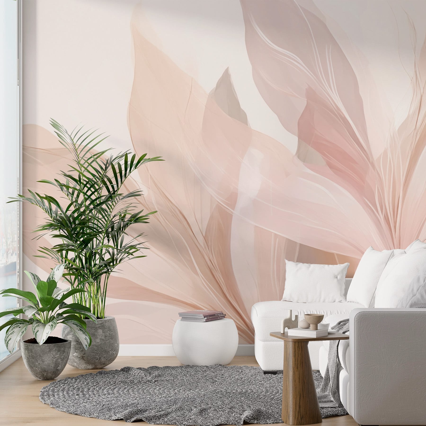 Dreamy pastel leaf compositions Dreamy pastel leaf compositions