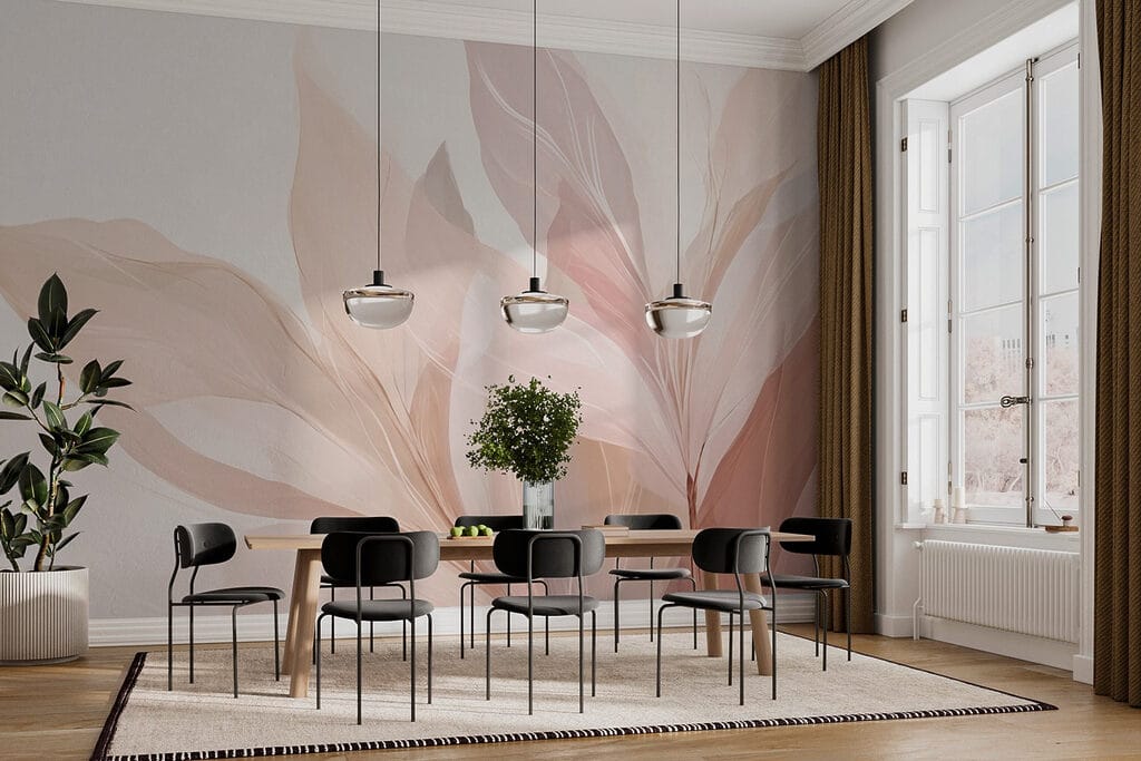 Dreamy pastel leaf compositions Dreamy pastel leaf compositions