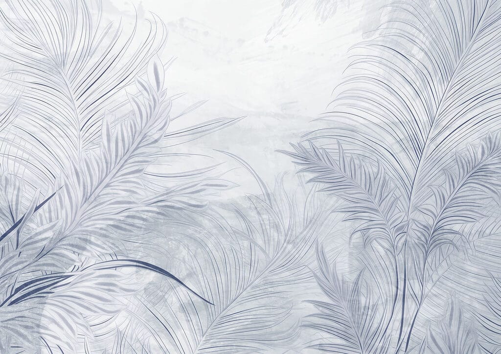Nature's calming, soft palm leaves Nature's calming, soft palm leaves