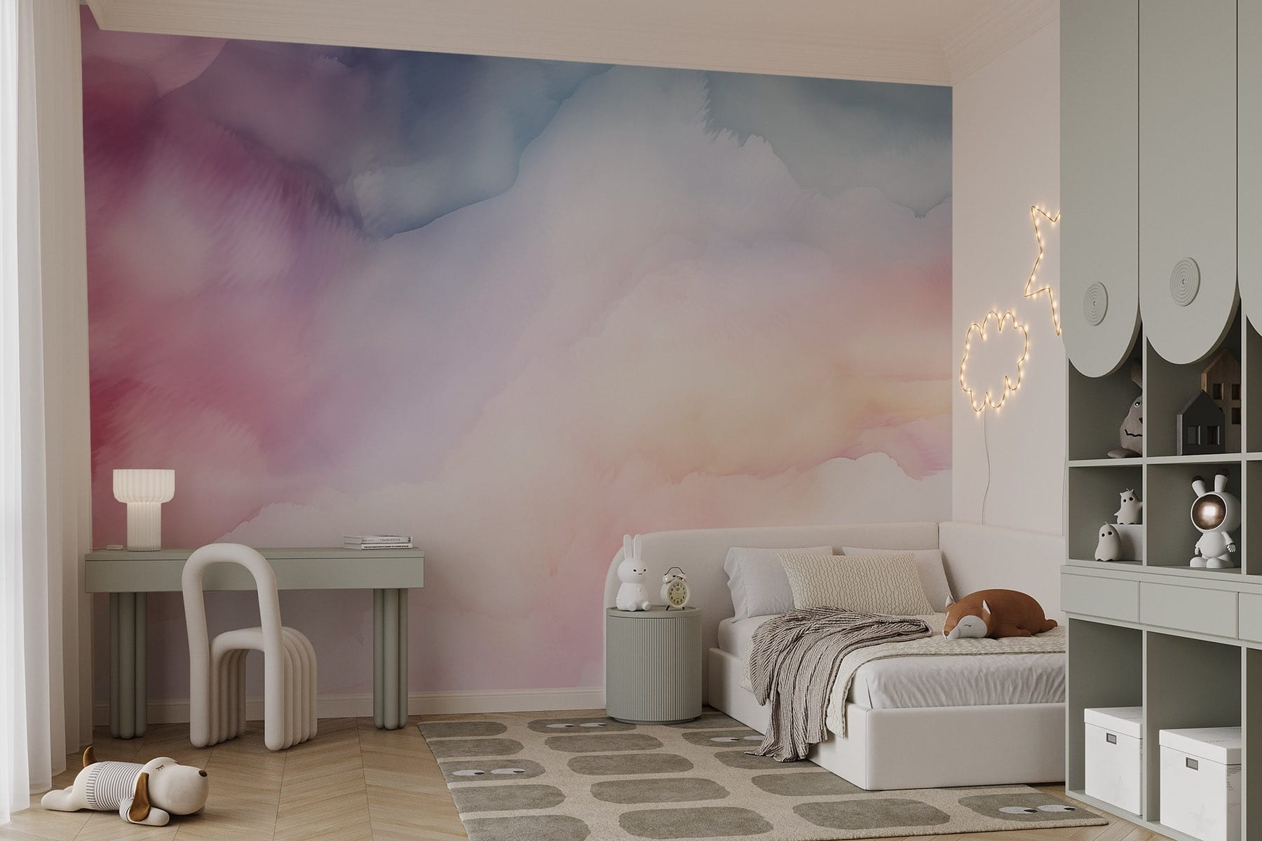 Dreamy colors blend in harmony Dreamy colors blend in harmony