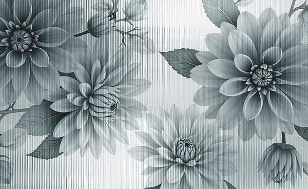 Flores delicadas em tons suaves Flores delicadas em tons suaves