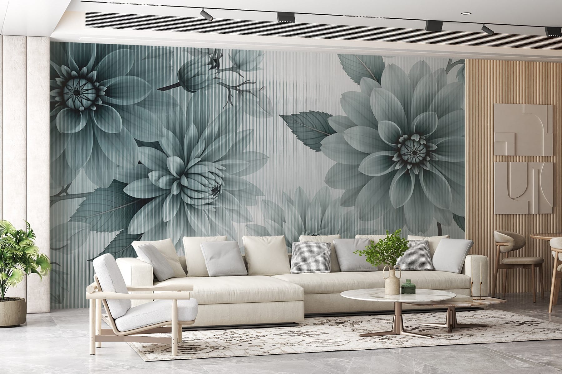 Delicate blooms in muted tones Delicate blooms in muted tones