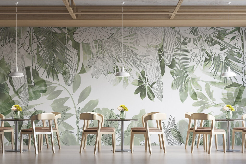 Grande plano de flores