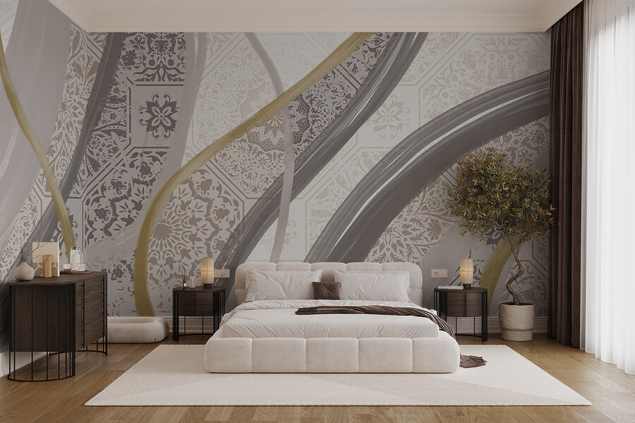 Papel de parede Padrões elegantes em tons suaves - Image 3