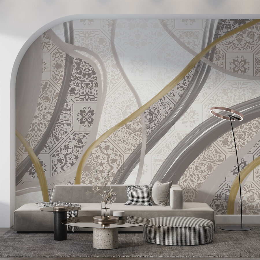 Papel de parede Padrões elegantes em tons suaves - Image 4