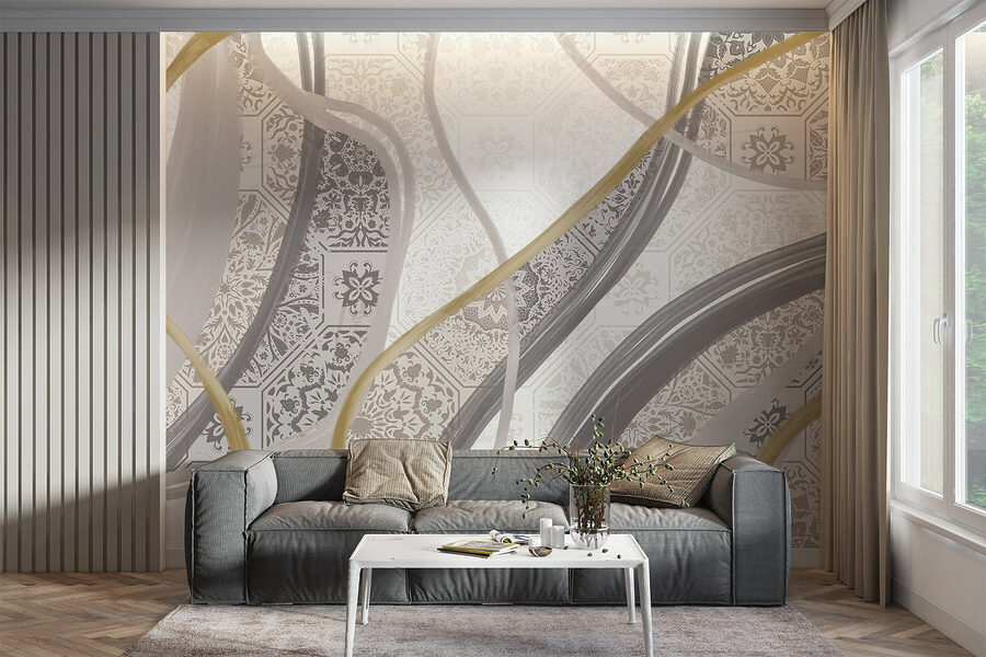 Papel de parede Padrões elegantes em tons suaves - Image 5
