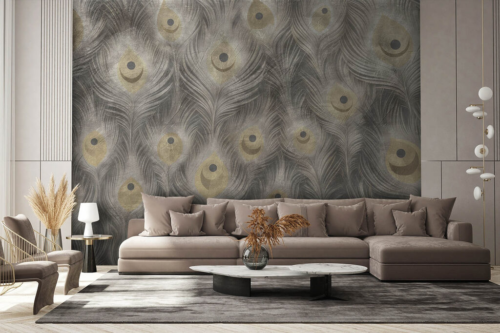 Elegant patterns evoke a sense of whimsy