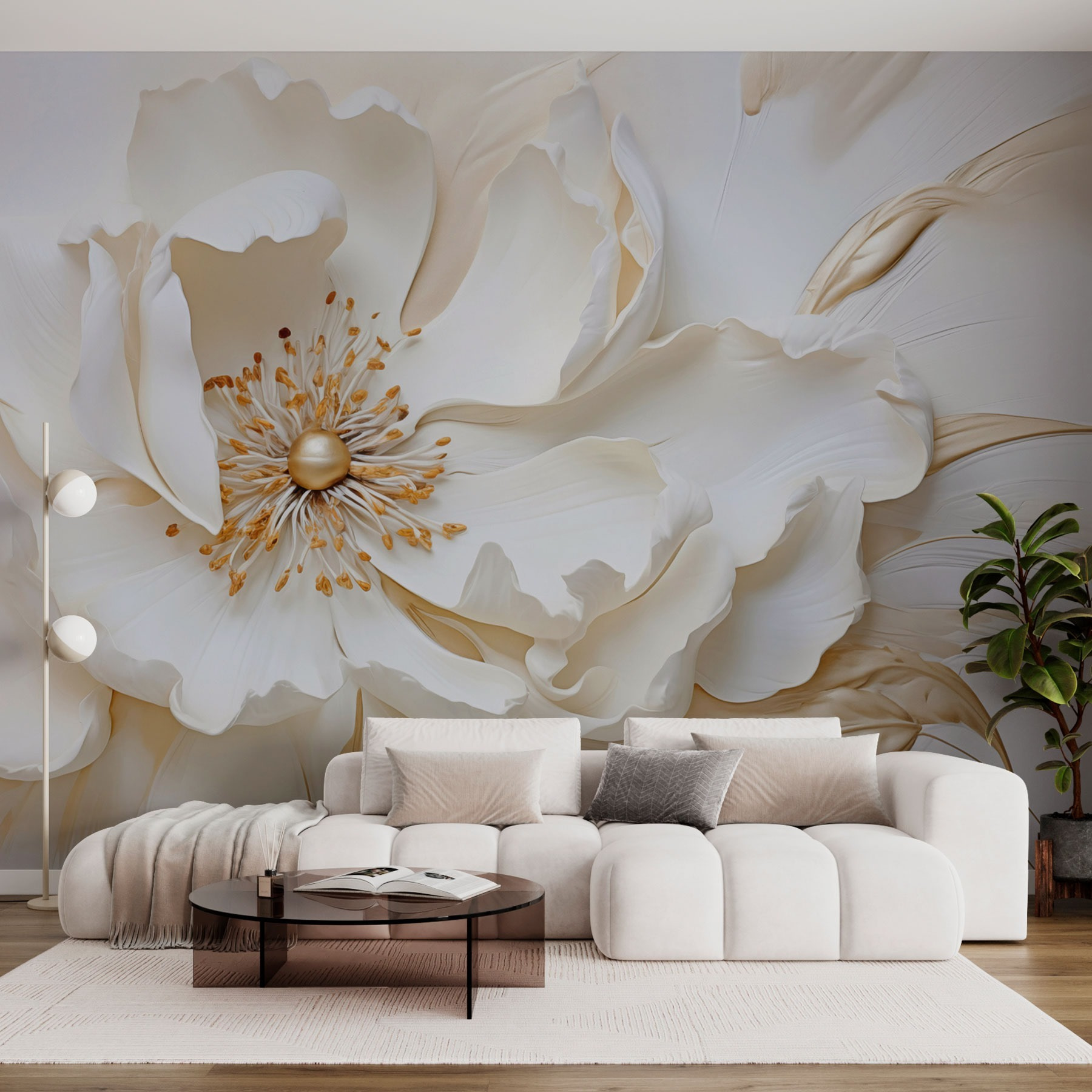 Delicate flower in soft hues Delicate flower in soft hues