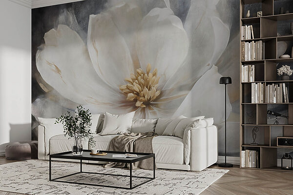 Delicate petals in soft tones