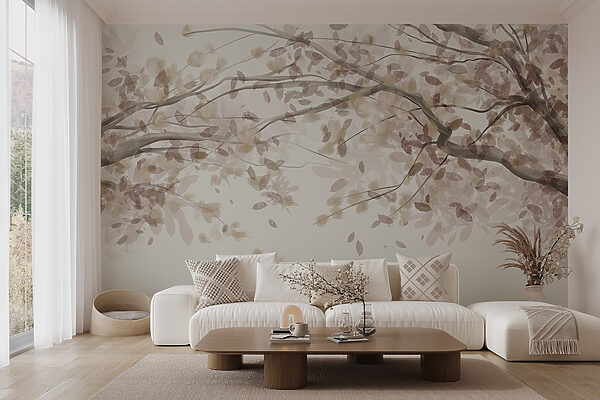 Tree branch with leaves